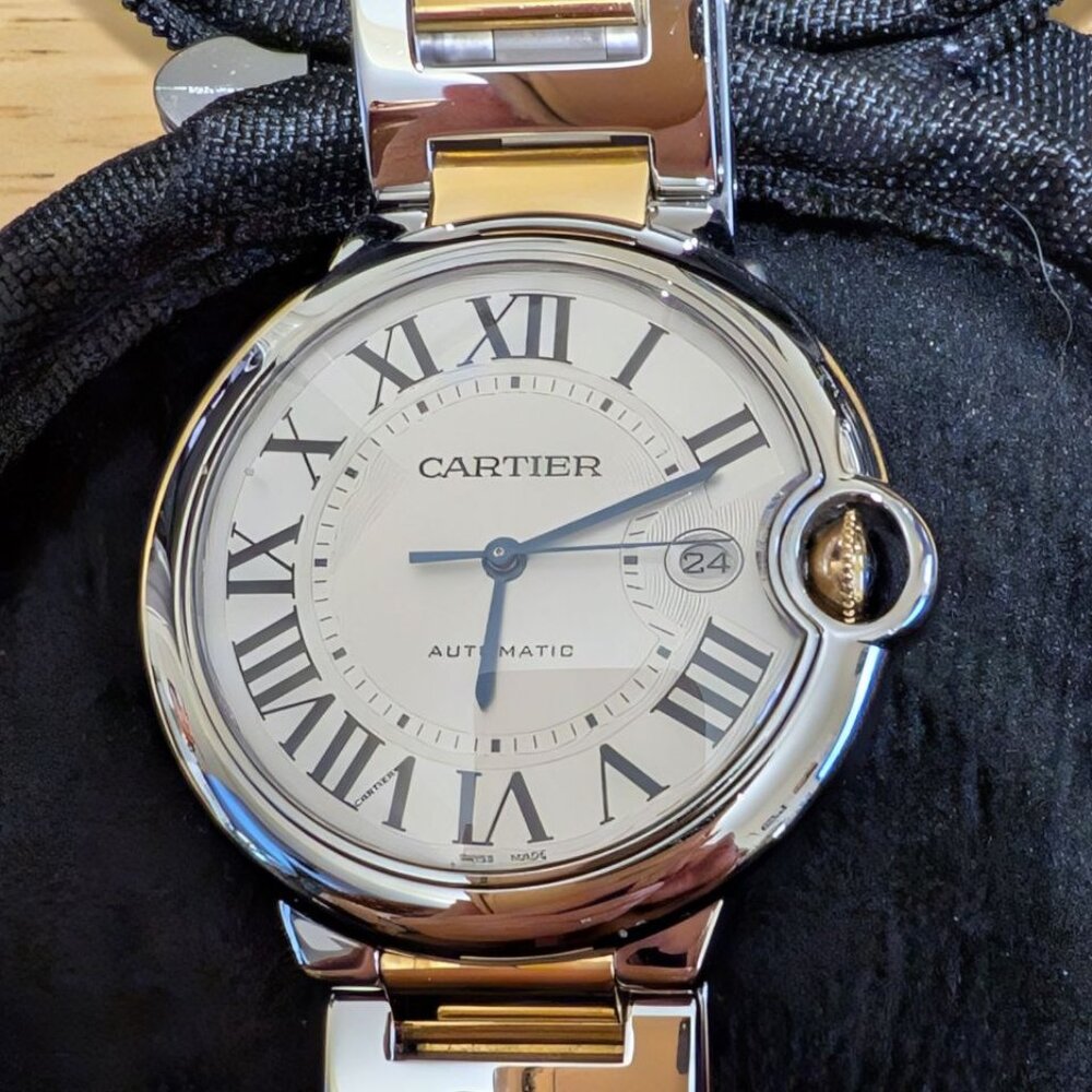 Cartier Ballon Bleu De Cartier Two Tone Watch W69009Z3